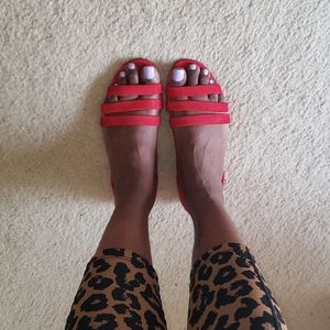 Madewell Red Sandals